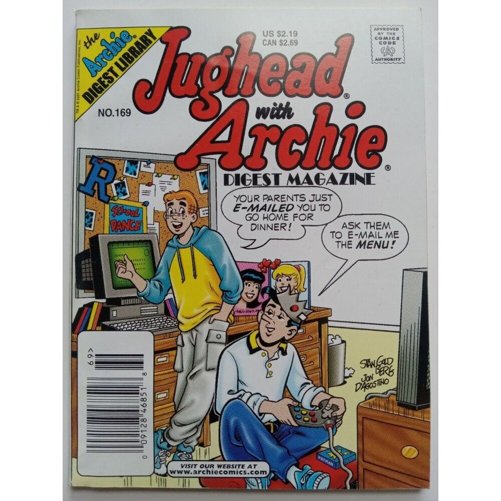 Archie Digest Magazine #169 – Jughead & Archie Special Edition (2001)